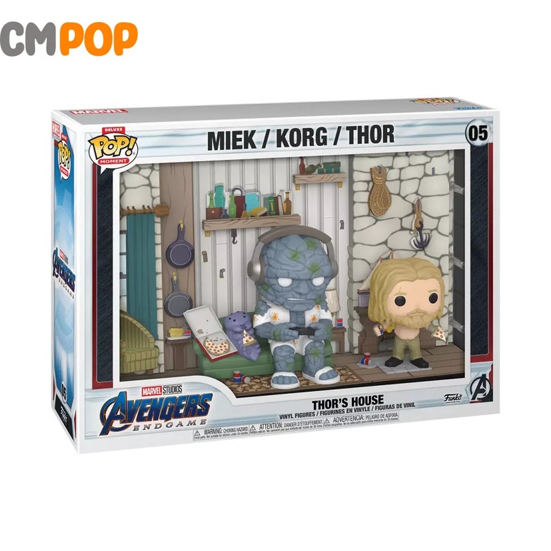 Thors House (Miek / Korg / Thor) - #05 - Funko POP! - Moment - Deluxe -  Marvel: Avengers Endgame