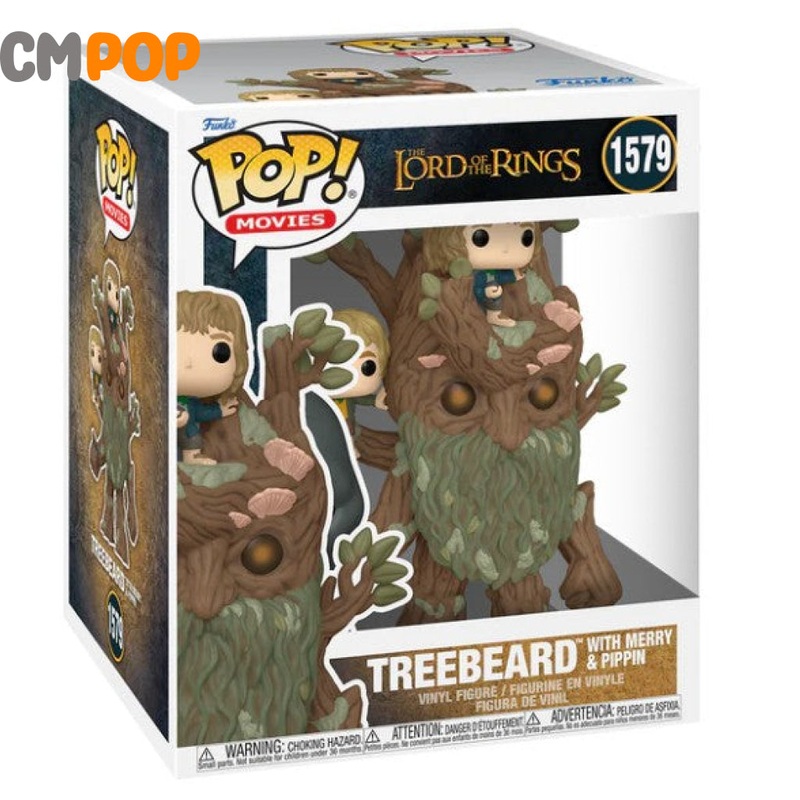Treebeard with Merry & Pippin - #1579 - Funko Pop! - Movies -  POP! Super - The Lord Of The Rings - COMING SOON