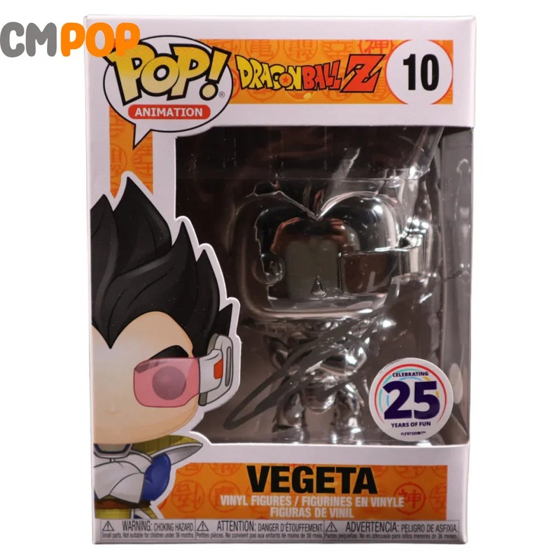 Vegeta - #10 - Funko Pop! - Dragon Ball Z - Celebrating 25 Years Of Fun