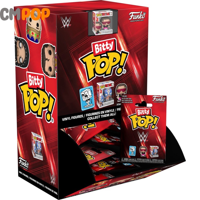 WWE Single Pack - Bitty POP! - Funko - TV - (One Random Bitty Pop! Per Purchase)