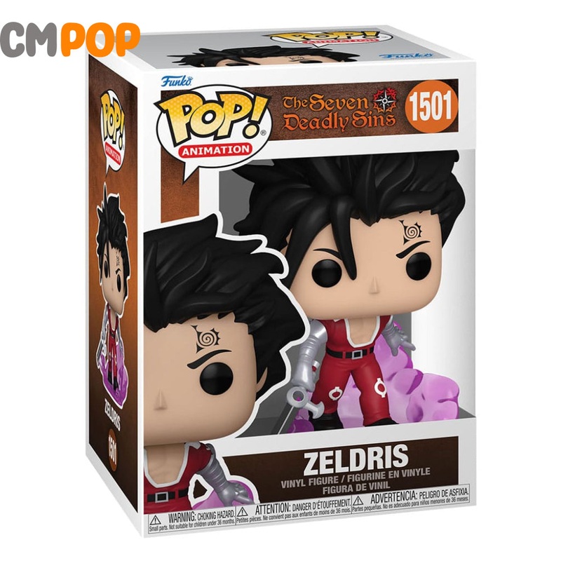 Zeldris - #1501 - Funko Pop! - Animation - The Seven Deadly Sins