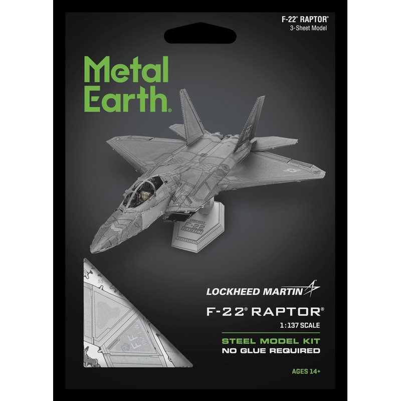 Metal Earth - F-22 Raptor - New