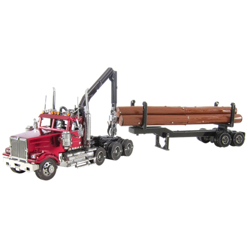 Metal Earth - Western Star 4900SB Log Truck & Trailer (ICONX)