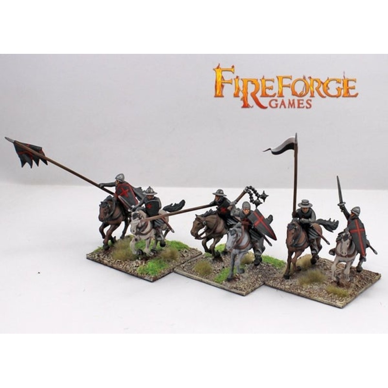 Fireforge Games - Mounted Sergeants  (12 Plastic Multipart Knights)