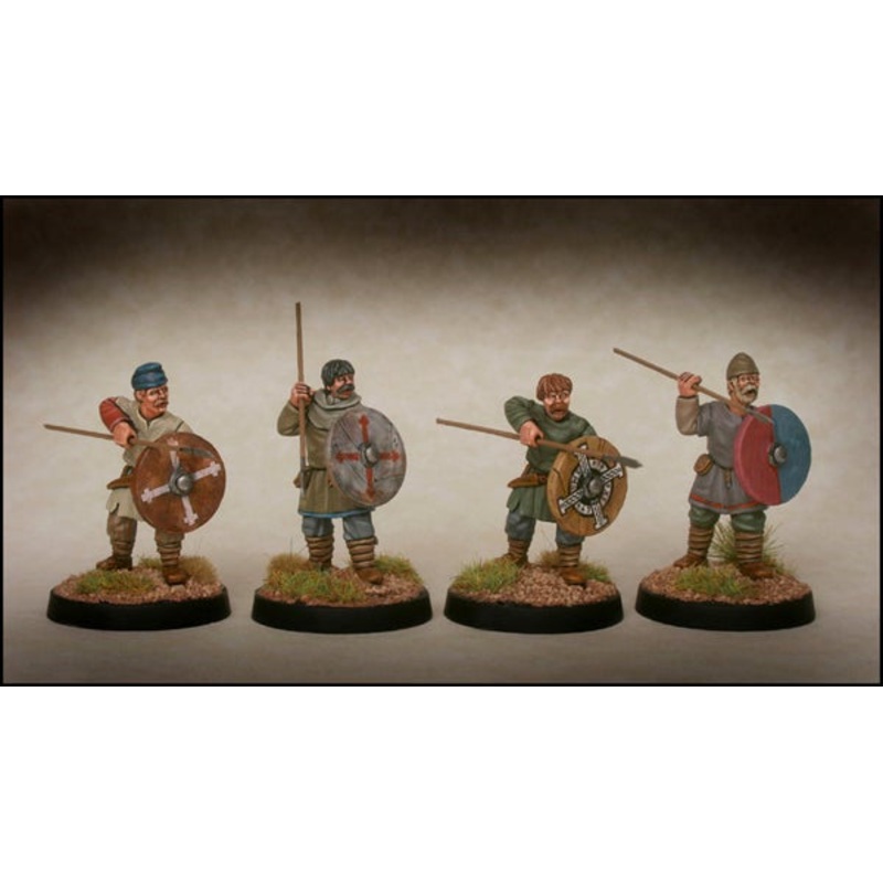 Footsore Miniatures - Late Saxon Fyrd Warriors 2