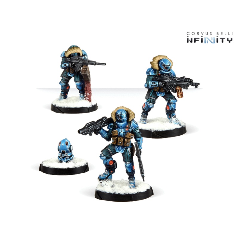 Infinity - PanOceania: Vargar Maximum Security Team
