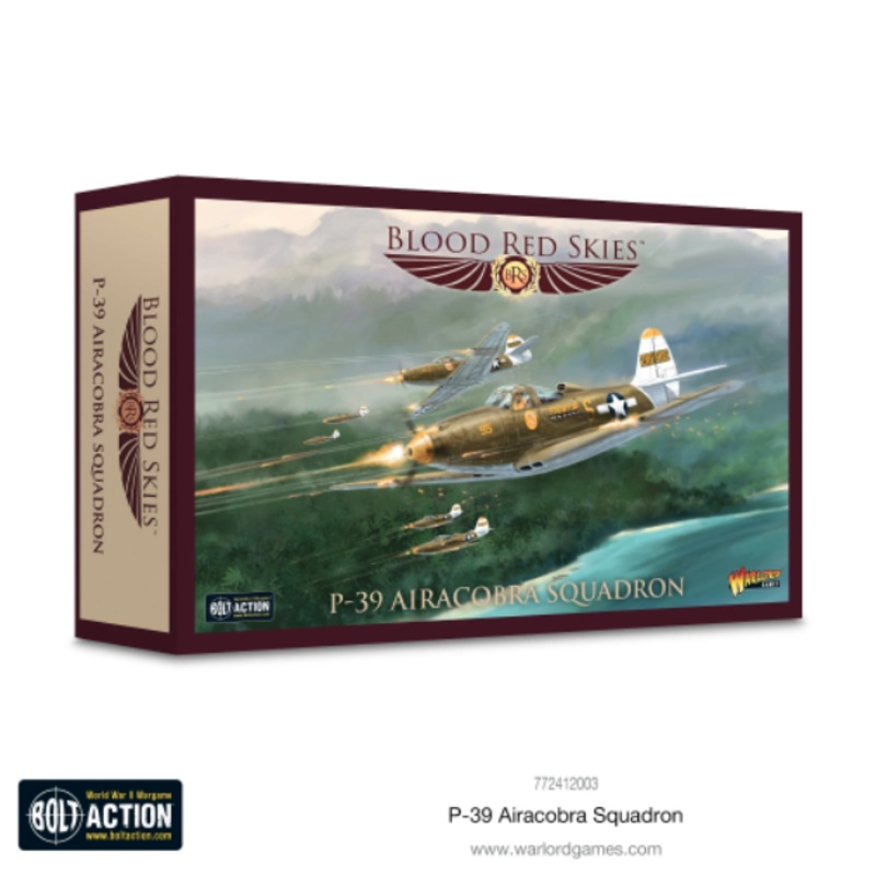 Warlord - Blood Red Skies P-39 Blood Red Skies Airacobra Squadron