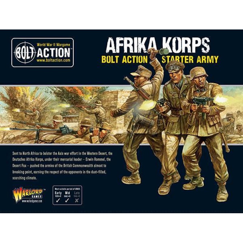 Warlord - Bolt Action  Afrika Korps Starter Army