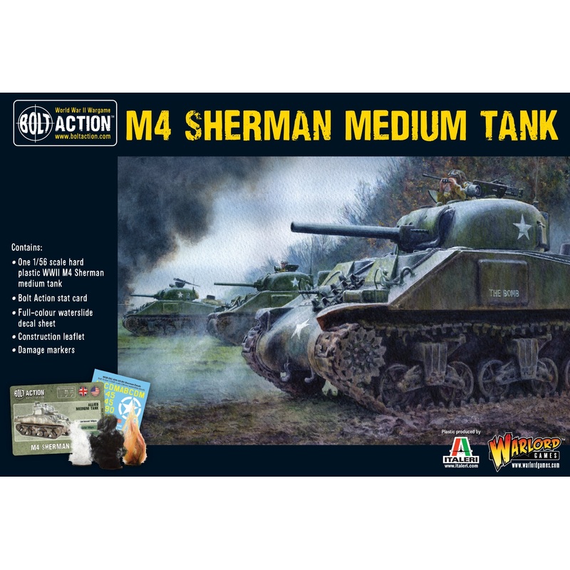 Warlord - Bolt Action  M4 Sherman (75)