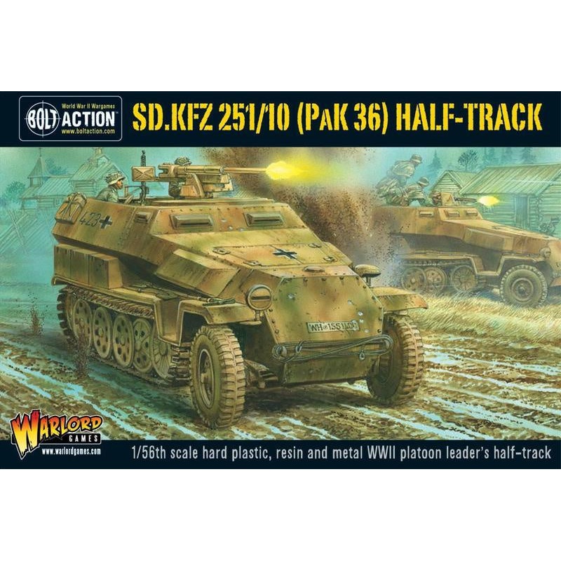 Warlord - Bolt Action  Sd.Kfz 251/10 Pak 36 Half-Track