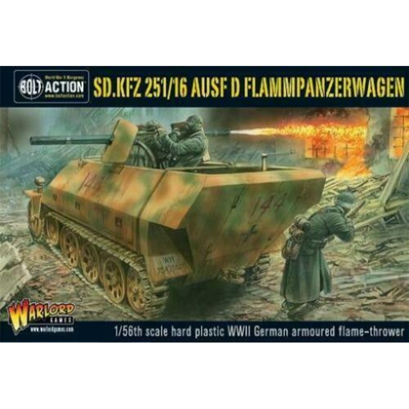 Warlord - Bolt Action  Sd.Kfz 251/16 Ausf D Flammpanzerwagen Half Track