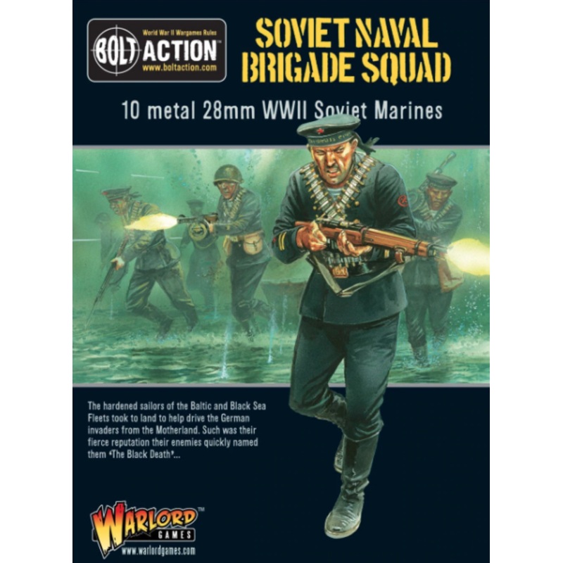 Warlord - Bolt Action  Soviet Naval Brigade Squad