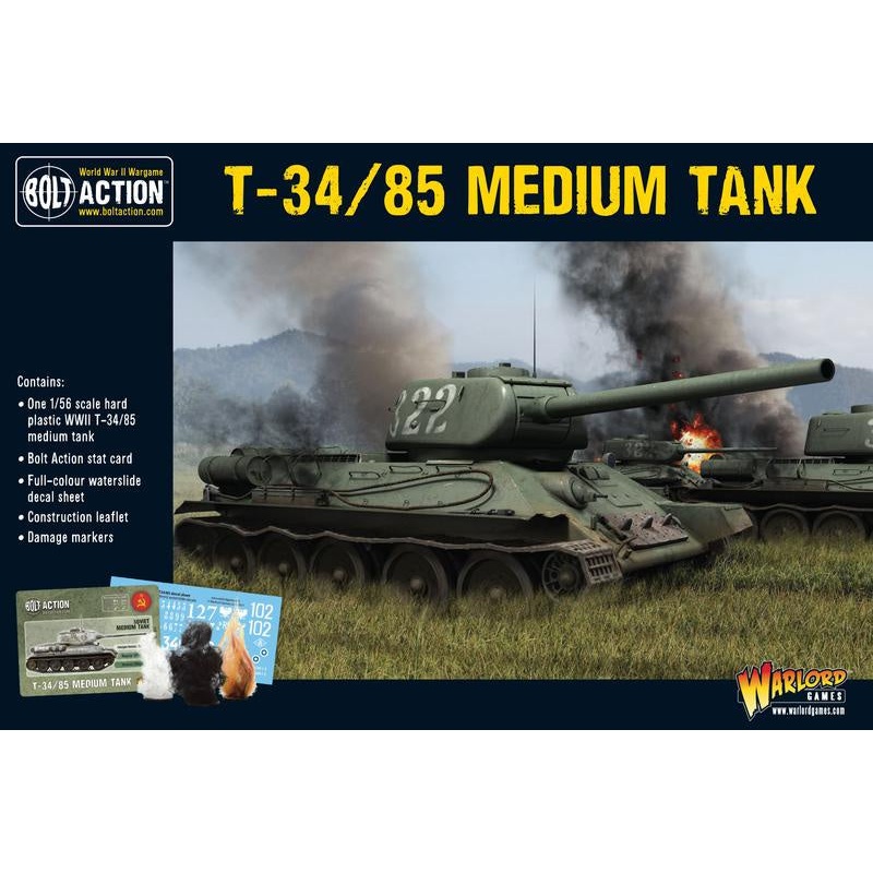 Warlord - Bolt Action  T34/85 Medium Tank