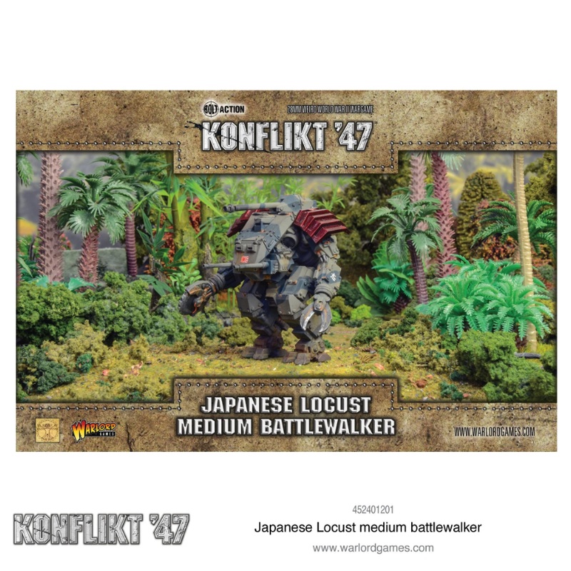 Warlord - Konflikt '47 Japanese Locust Medium Battlewalker