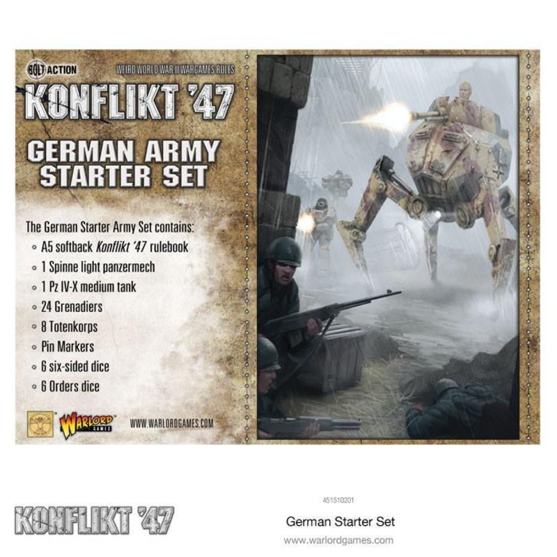 Warlord - Konflikt '47 Soviet Army Starter Set (Plastic/Metal/Resin)