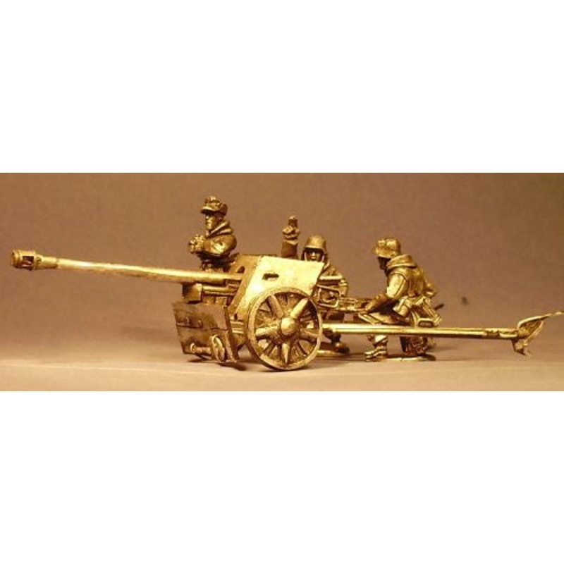 Artizan Design - German PaK40 gun with crew in Winter uniforms (Metal)