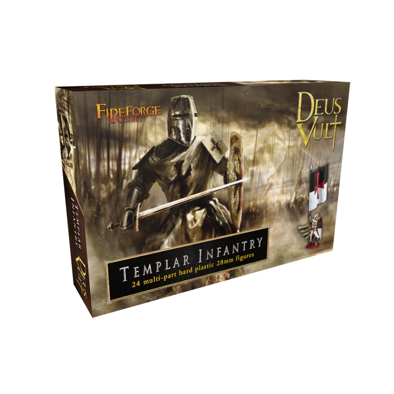Fireforge Games - Templar Infantry (24 Plastic Multipart Figs.)