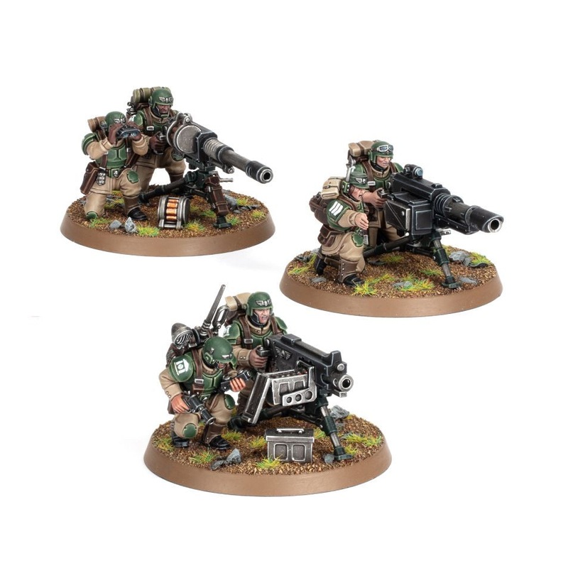 GW - Warhammer 40k Astra Militarum: Cadian Heavy Weapons Squad (47-19)