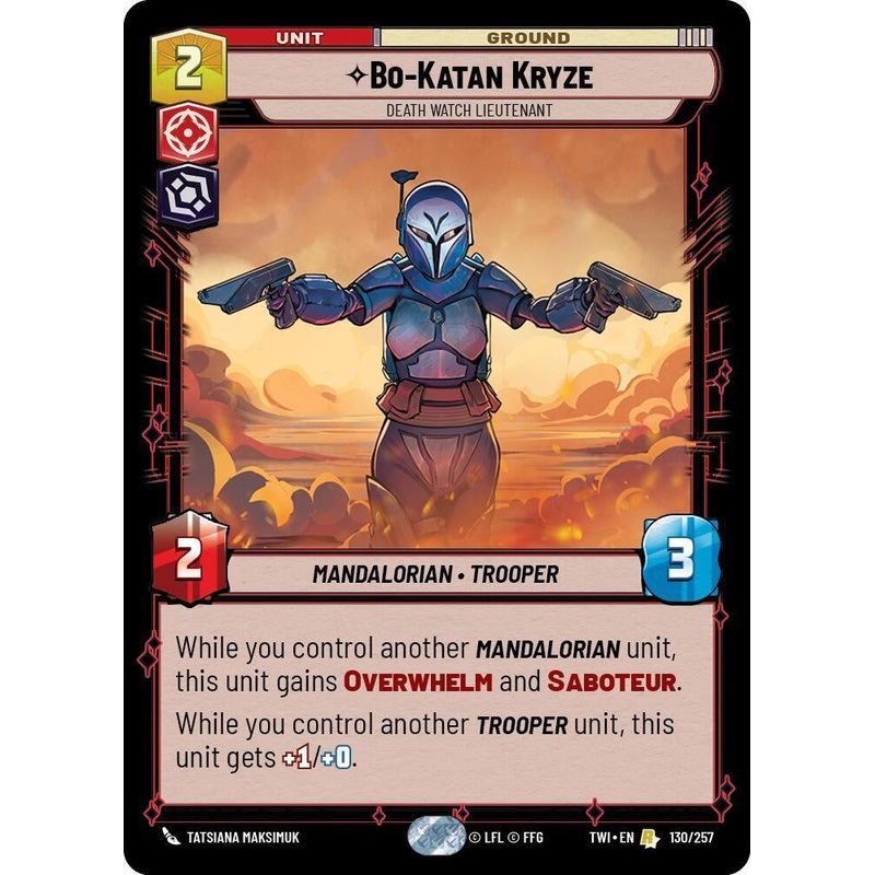 SWU - Bo-Katan Kryze - Death Watch Lieutenant (130/257)