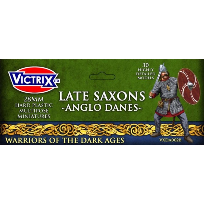 Victrix - Late Saxons - Anglo Danes Skirmish Pack (30 Plastic Figs.)