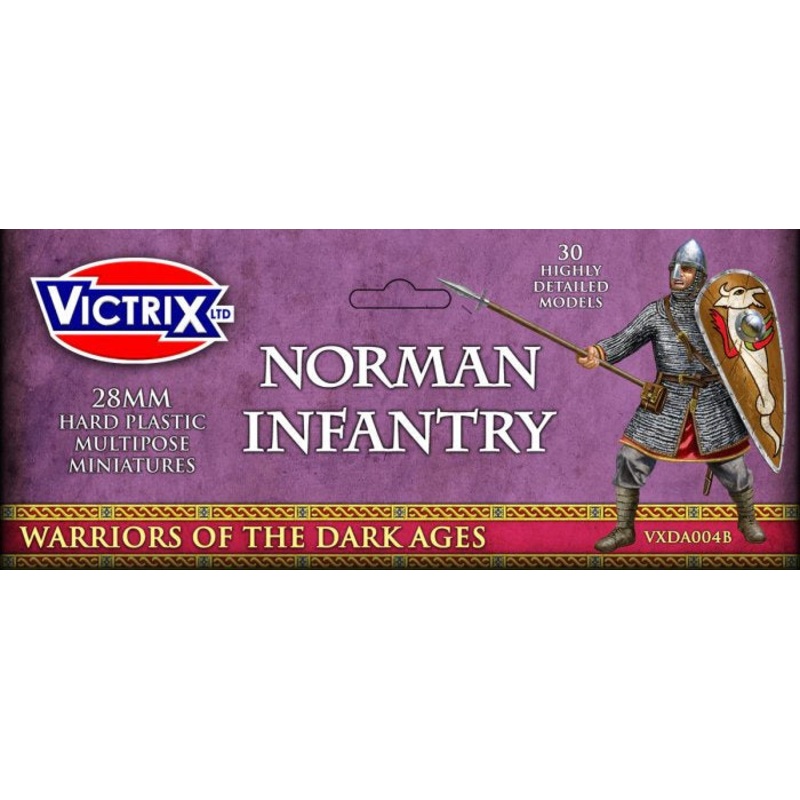 Victrix - Norman Infantry Skirmish Pack (30 Plastic Figs.)