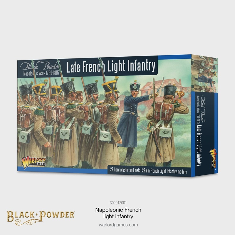 Warlord - Black Powder  French Light Infantry (Waterloo)