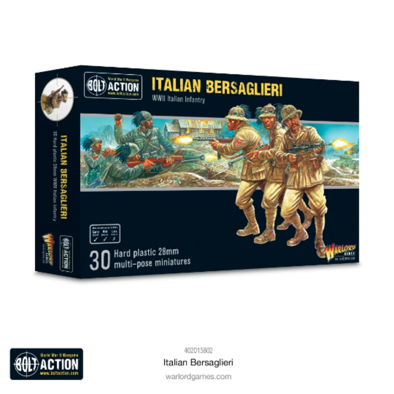 Warlord - Bolt Action  Italian Bersaglieri