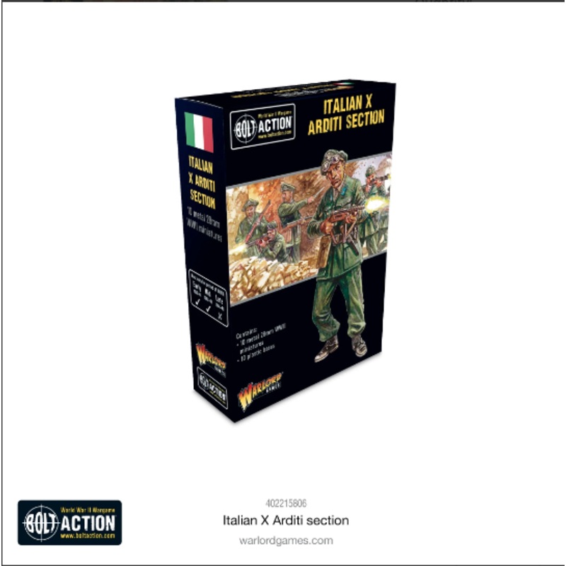Warlord - Bolt Action  Italian X Arditi Section