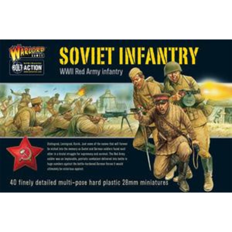 Warlord - Bolt Action  Soviet Infantry