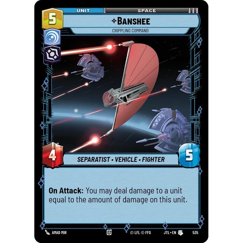 SWU - Banshee - Crippling Command  (535) (Foil)