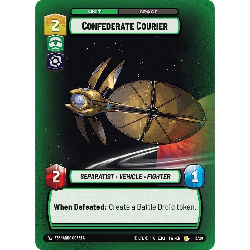 SWU - Confederate Courier (13/20)
