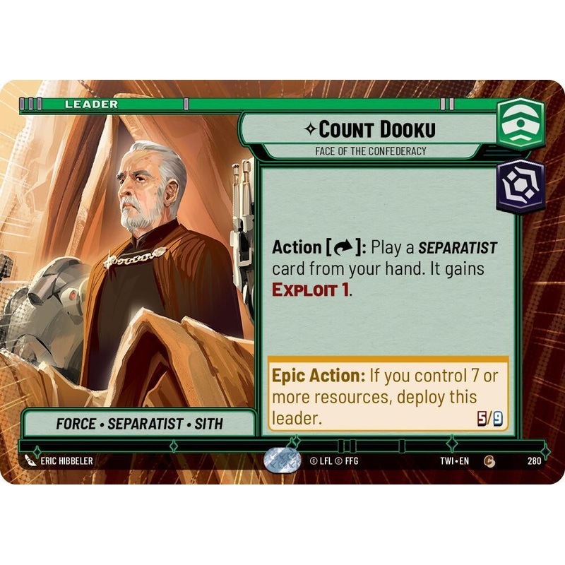 SWU - Count Dooku - Face of the Confederacy (280)