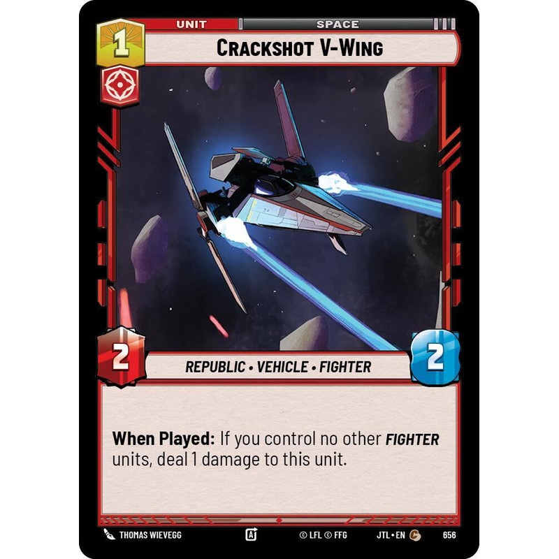 SWU - Crackshot V-Wing  (656) (Foil)