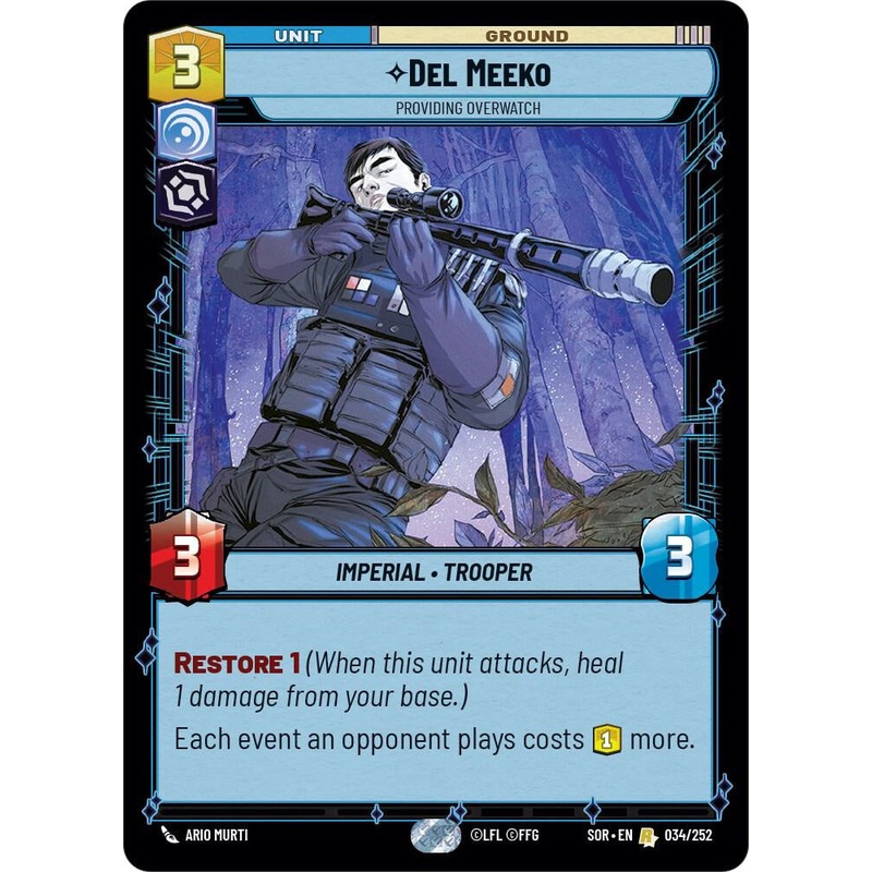 SWU - Del Meeko - Providing Overwatch (034/252)