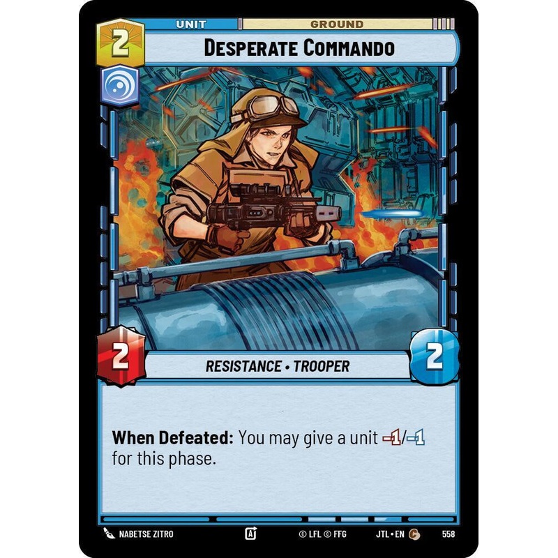 SWU - Desperate Commando  (558) (Foil)