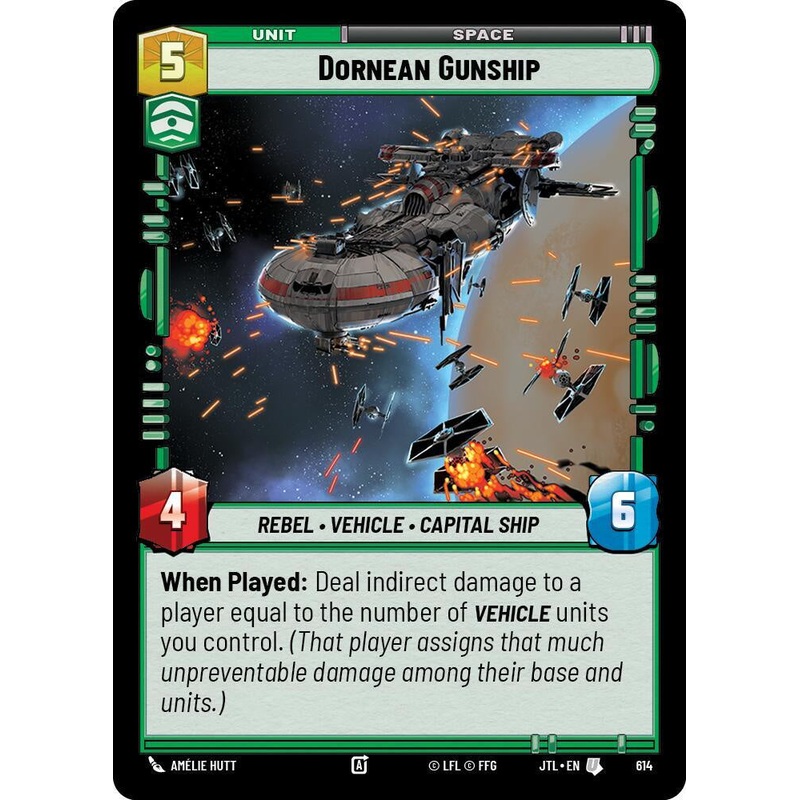 SWU - Dornean Gunship  (614) (Foil)