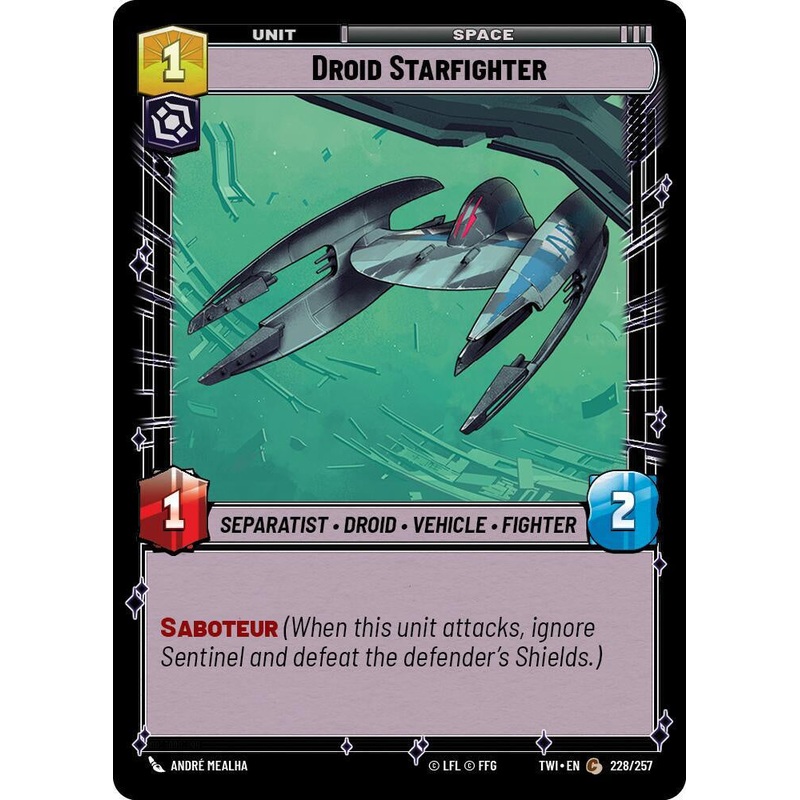 SWU - Droid Starfighter (228/257) (Foil)