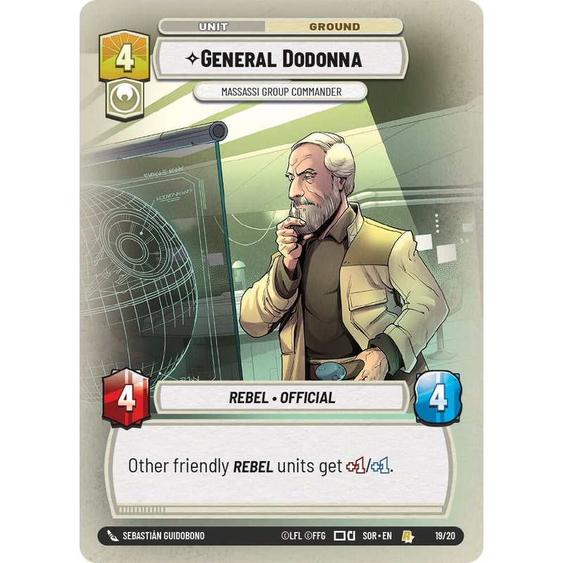 SWU - General Dodonna - Massassi Group Commander (19/20)