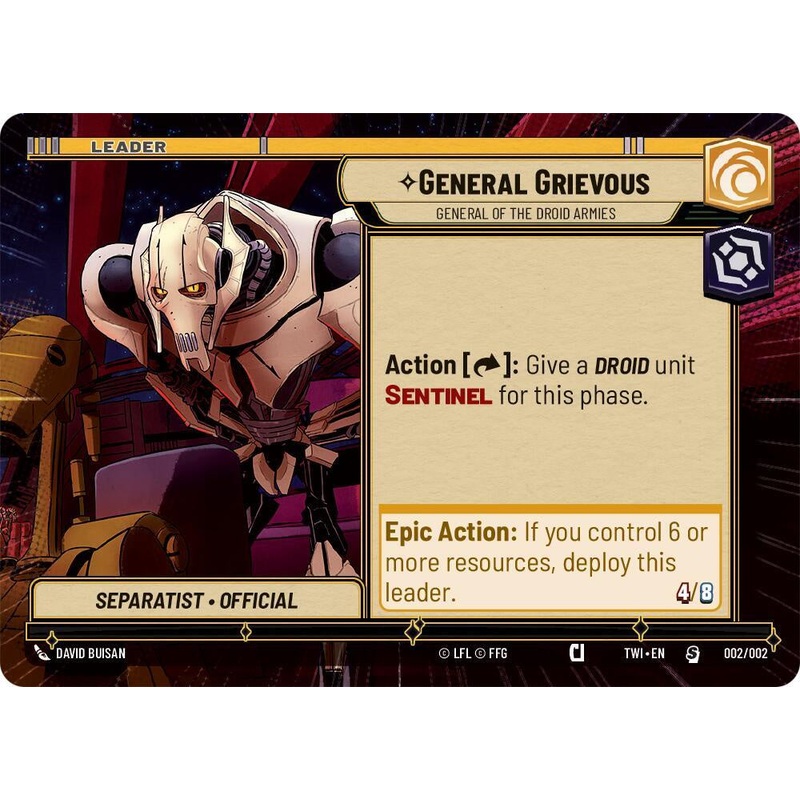 SWU - General Grievous - General of the Droid Armies (Hyperspace) (002/002