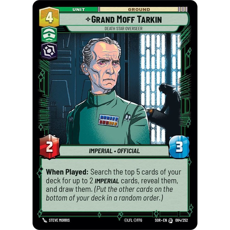 SWU - Grand Moff Tarkin - Death Star Overseer (084/252)