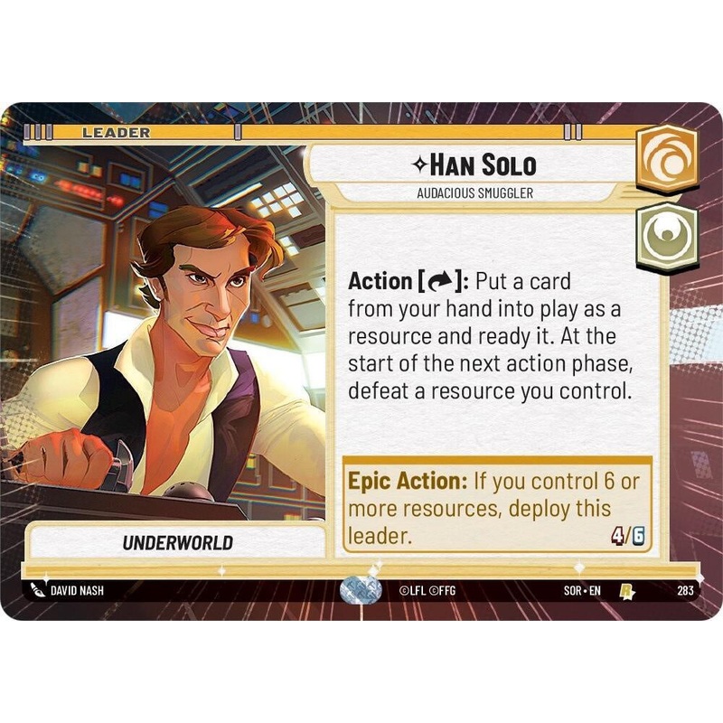 SWU - Han Solo - Audacious Smuggler (283)