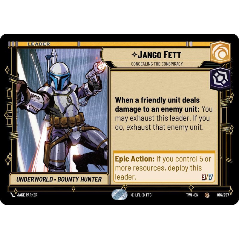 SWU - Jango Fett - Concealing the Conspiracy (016/257)