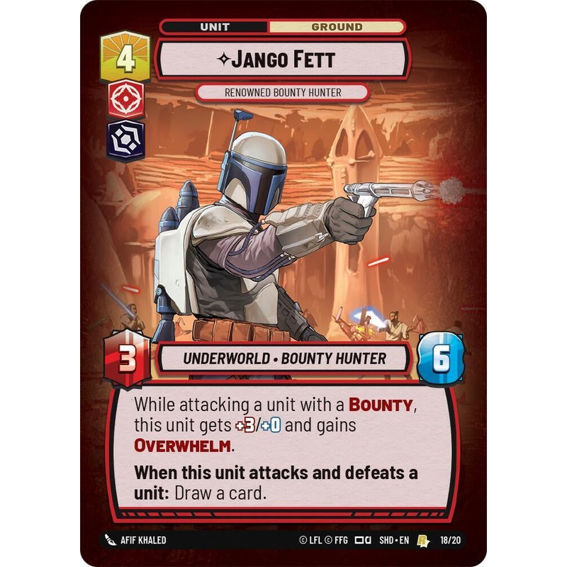 SWU - Jango Fett - Renowned Bounty Hunter (18/20)