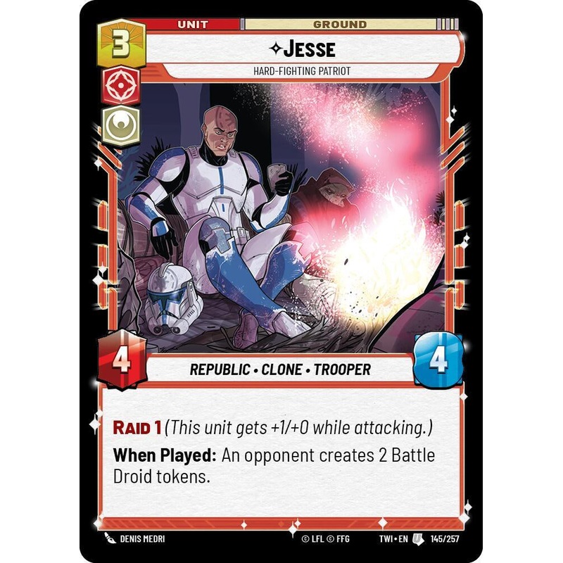 SWU - Jesse - Hard-Fighting Patriot (145/257)