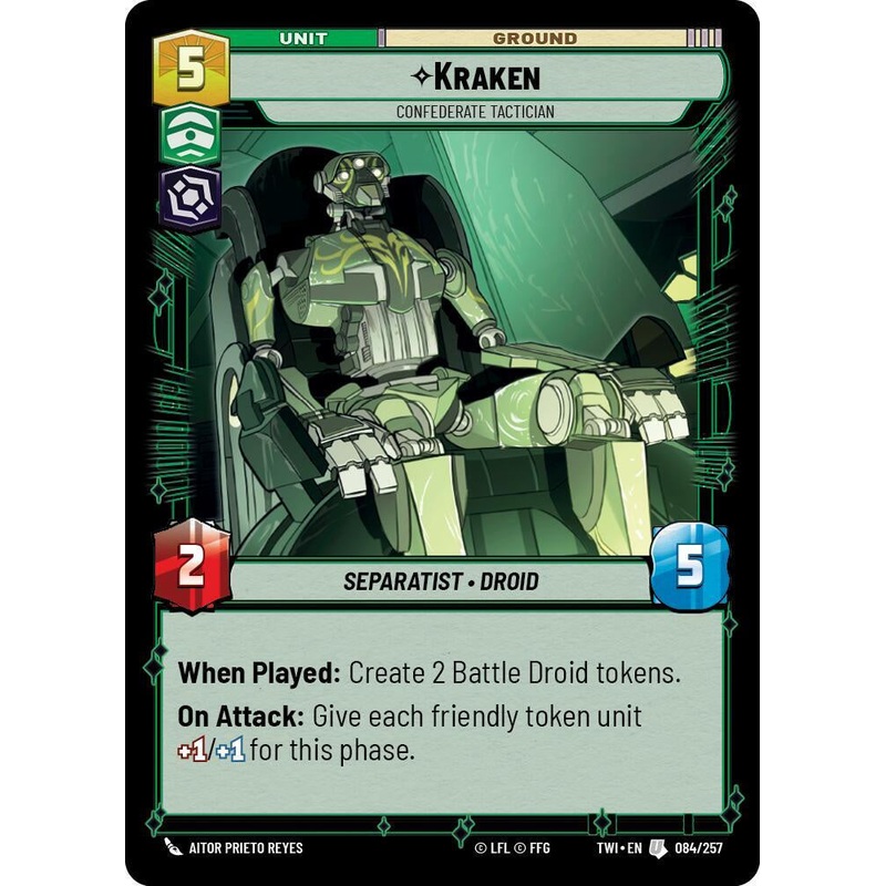 SWU - Kraken - Confederate Tactician (084/257)