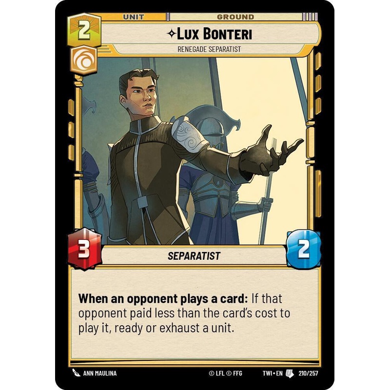 SWU - Lux Bonteri - Renegade Separatist (210/257)