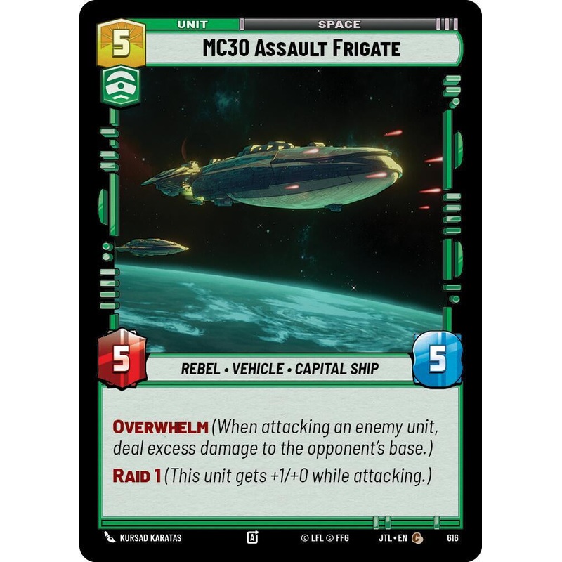 SWU - MC30 Assault Frigate  (616) (Foil)