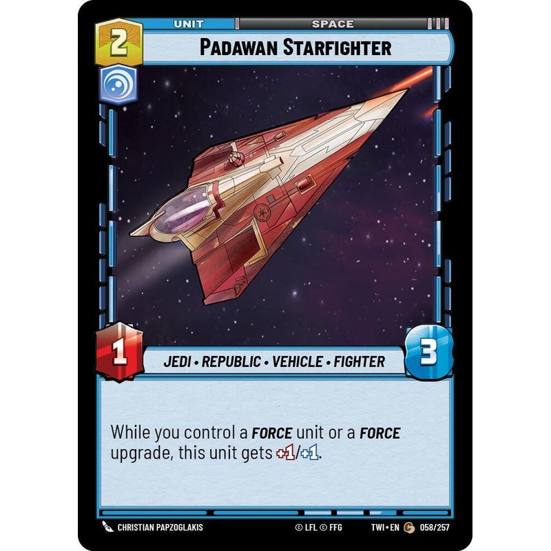SWU - Padawan Starfighter (058/257) (Foil)
