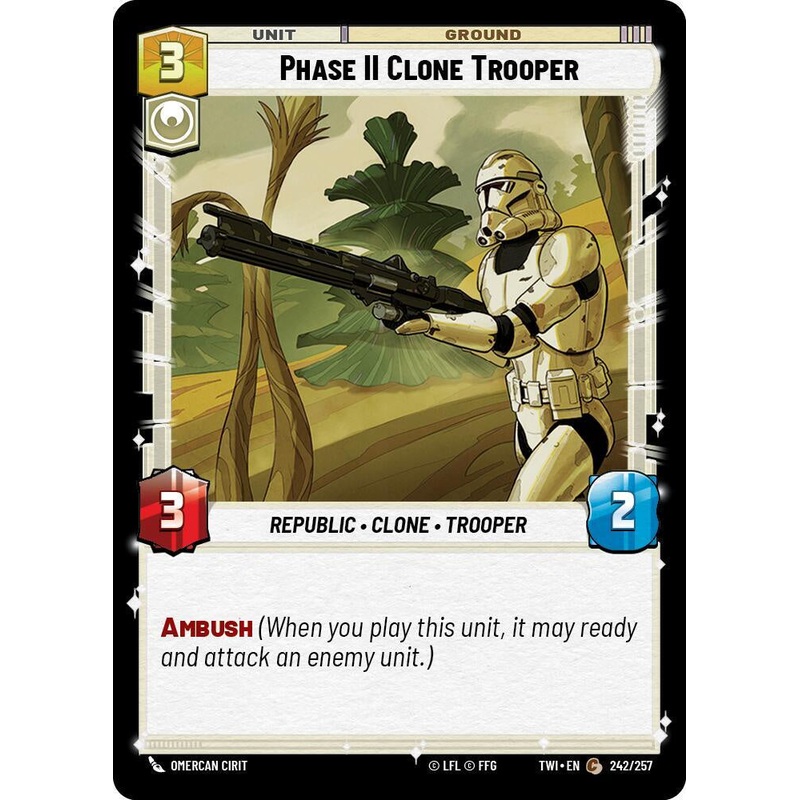 SWU - Phase II Clone Trooper (242/257) (Foil)