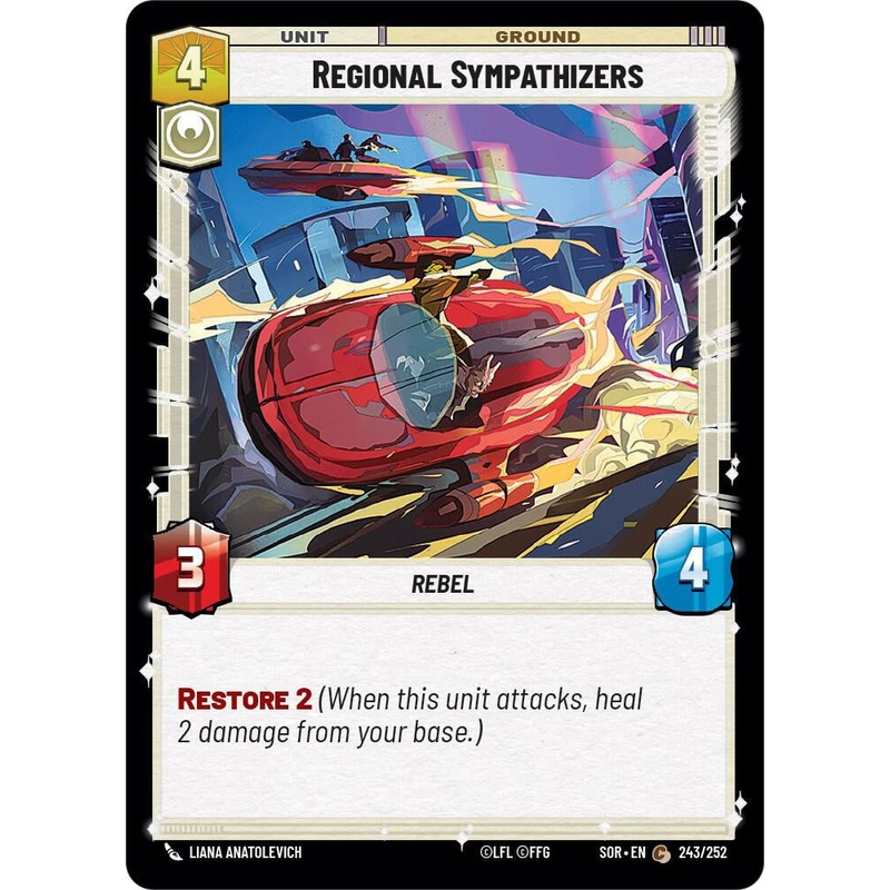 SWU - Regional Sympathizers (243/252) (Foil)